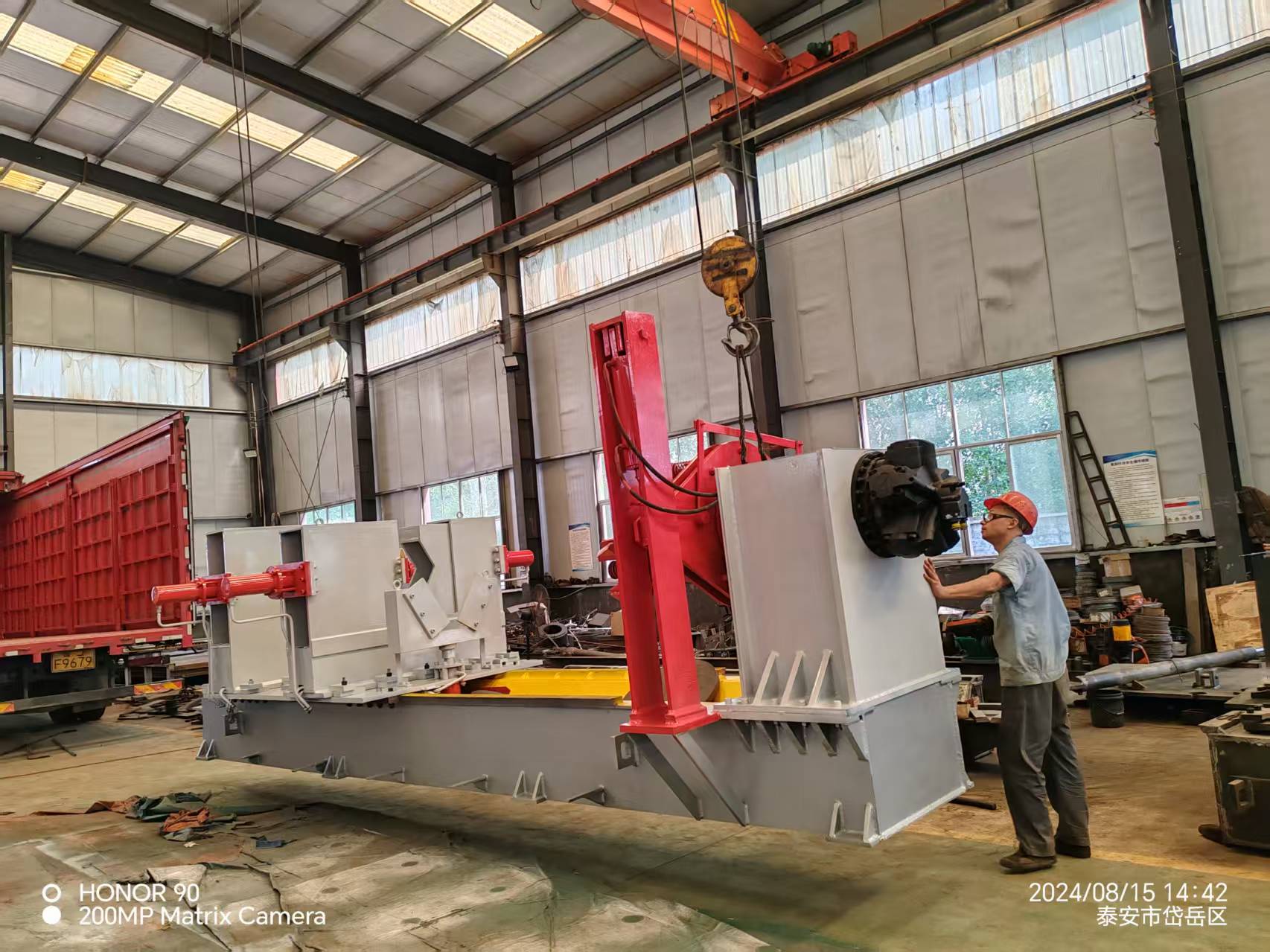 Hydraulic Cylinder Dismantling and Repair Bench