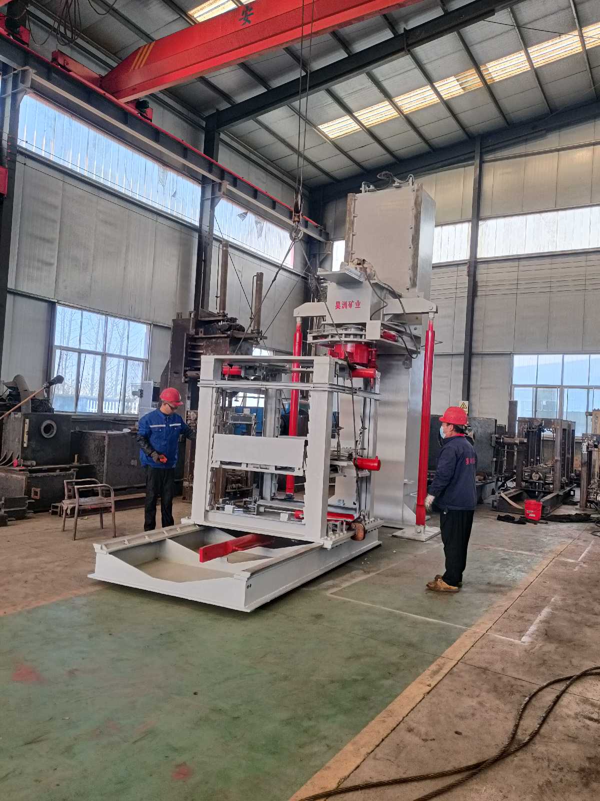 Upright Cylinder Disassembler