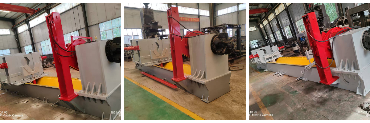 System konserwacji pośredniego cylindra poziomego