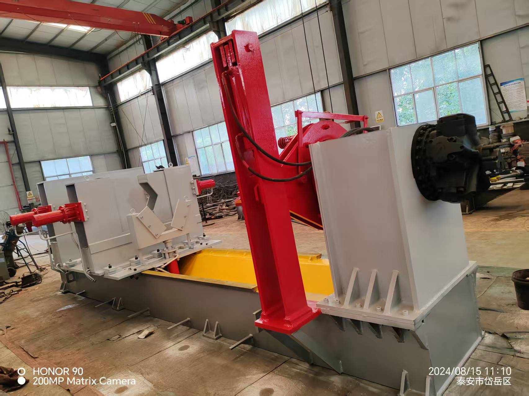 Desmontador Hidráulico Horizontal de Média Escala