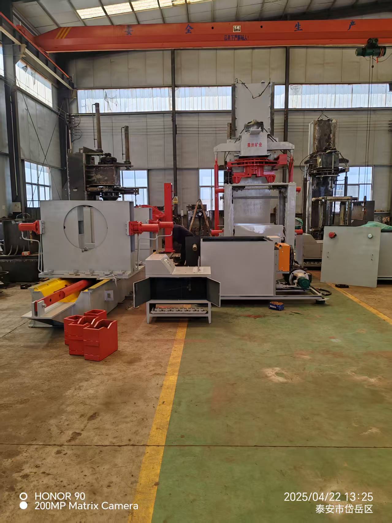 Horizontal Hydraulic Cylinder Disassembly Equipment