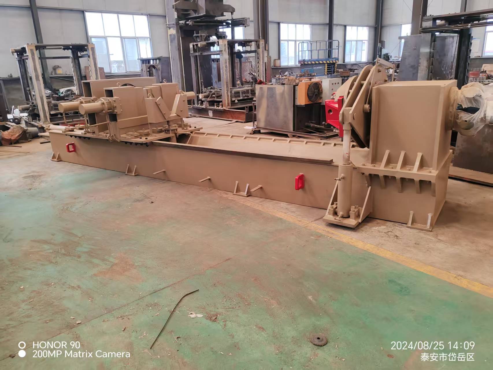 Estação compacta de desmantelamento de carneiro horizontal