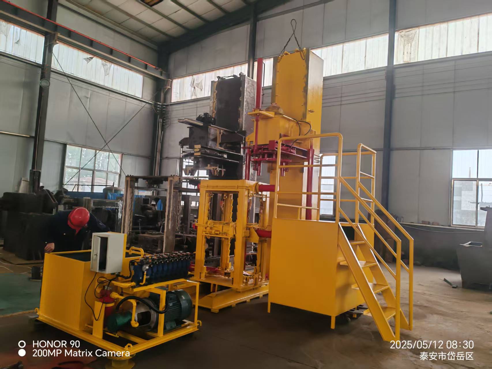 Vertical Hydraulic Cylinder Test Bench