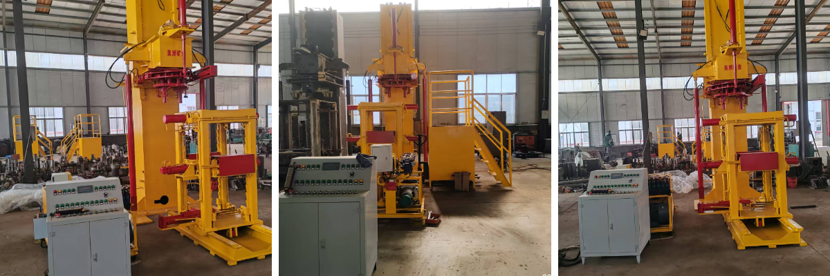 Vertical Hydraulic Cylinder Repair Bench