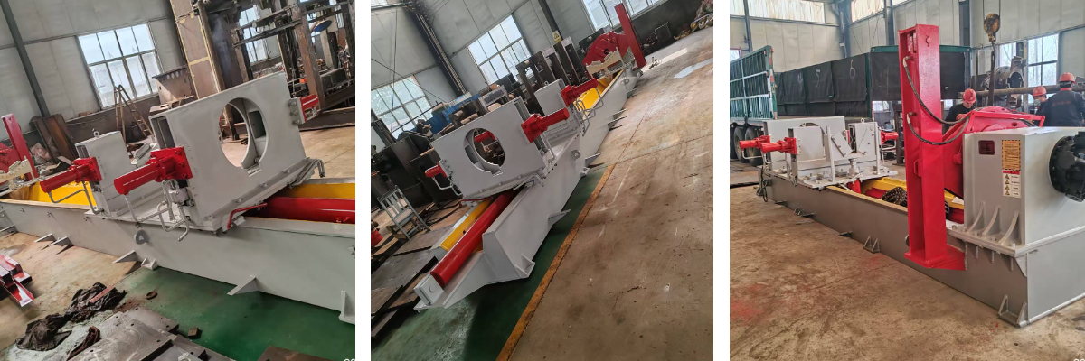 Мини-рабочая станция для обслуживания горизонтальных цилиндров