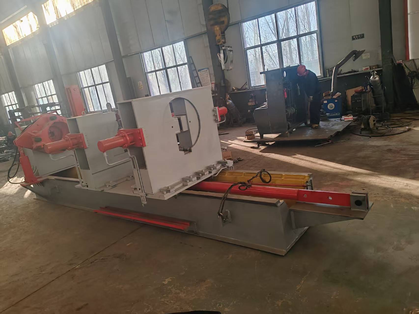 Horizontal Mini Hydraulic Cylinder Disassembly Bench