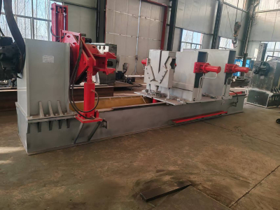 Heavy-Duty Horizontal Hydraulic Cylinder Disassembly Workstation