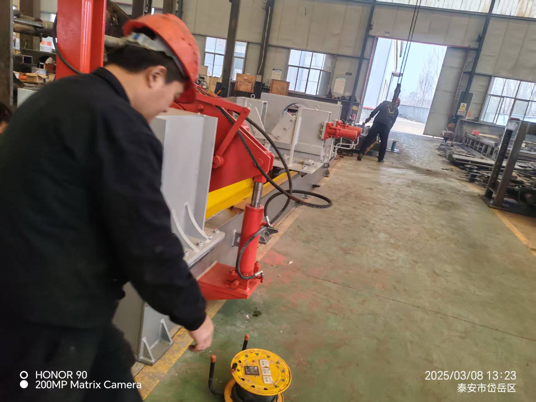 Horizontal Hydraulic Cylinder Disassembly Equipment