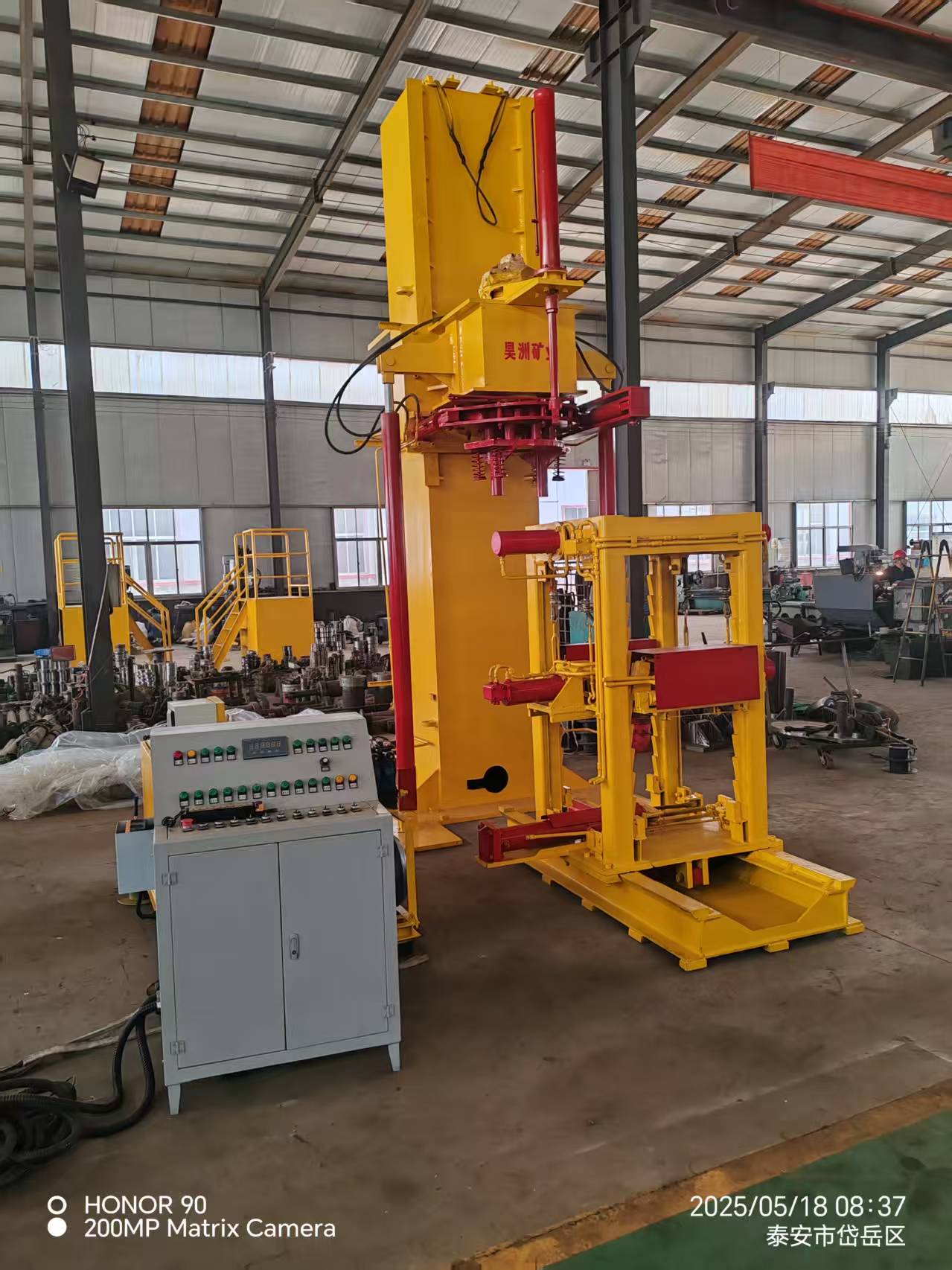 Vertical Hydraulic Cylinder Rebuilding Station