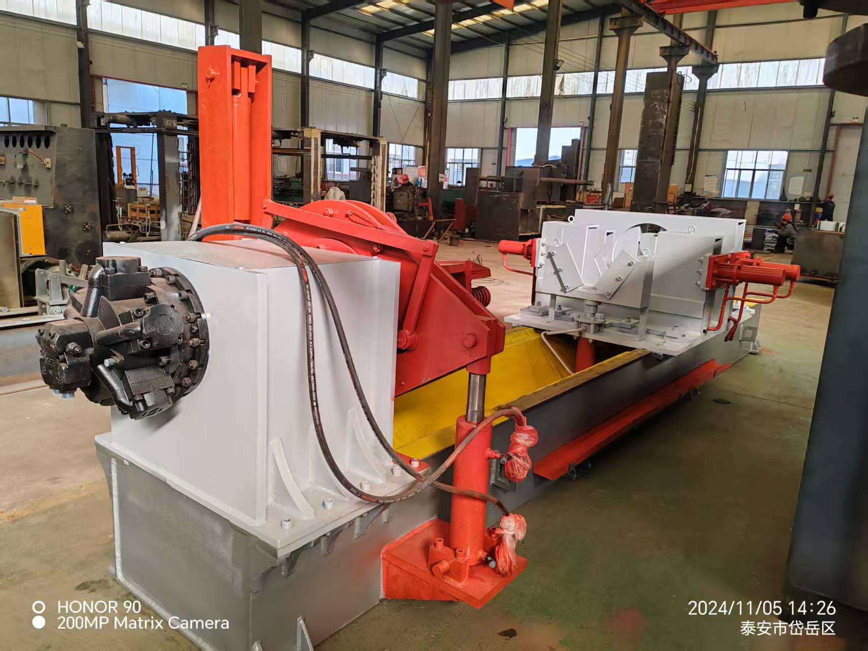 Horizontal Mini Hydraulic Cylinder Disassembly Bench