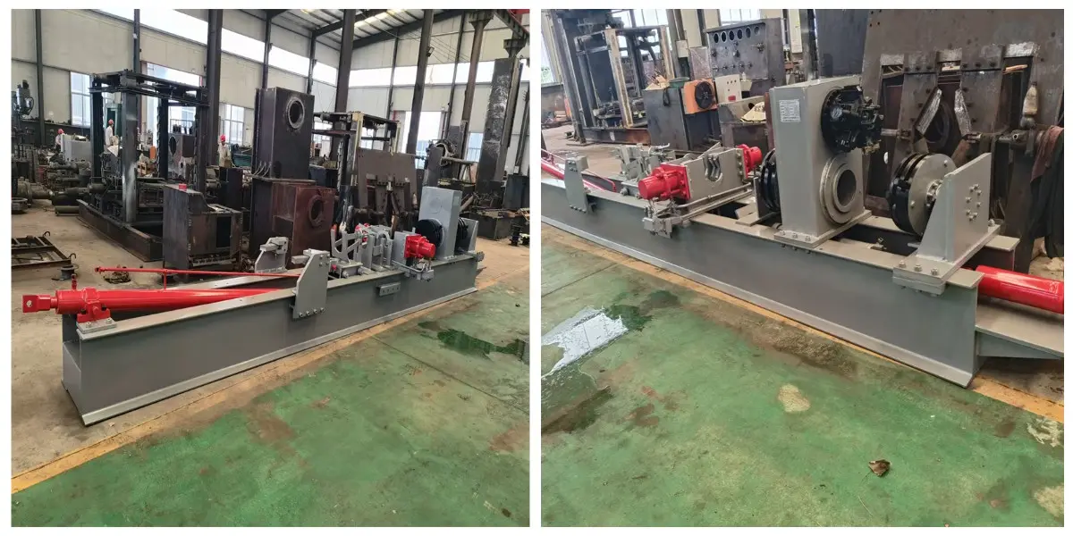 Zelfrijdende hydraulische steunkolom demontagemachine