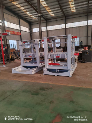 Hydraulic Cylinder Maintenance and Disassembly Platform
