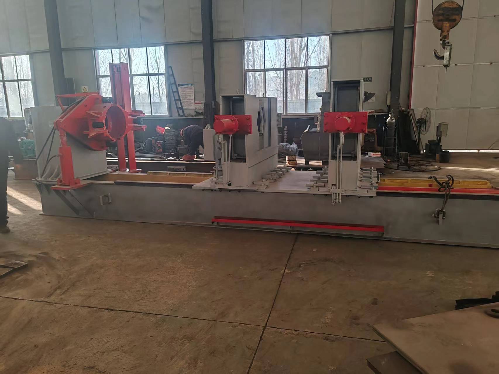 Medium-duty Horizontal Cylinder Disassembly Station