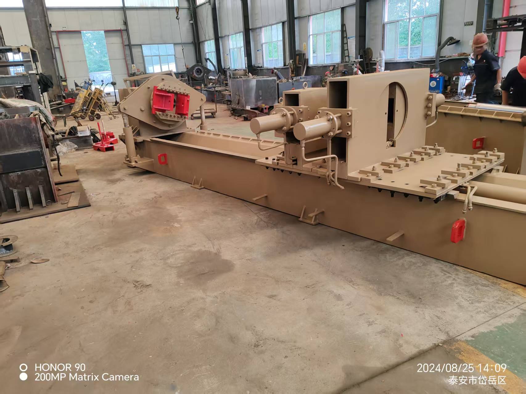 Мини-рабочая станция для обслуживания горизонтальных цилиндров