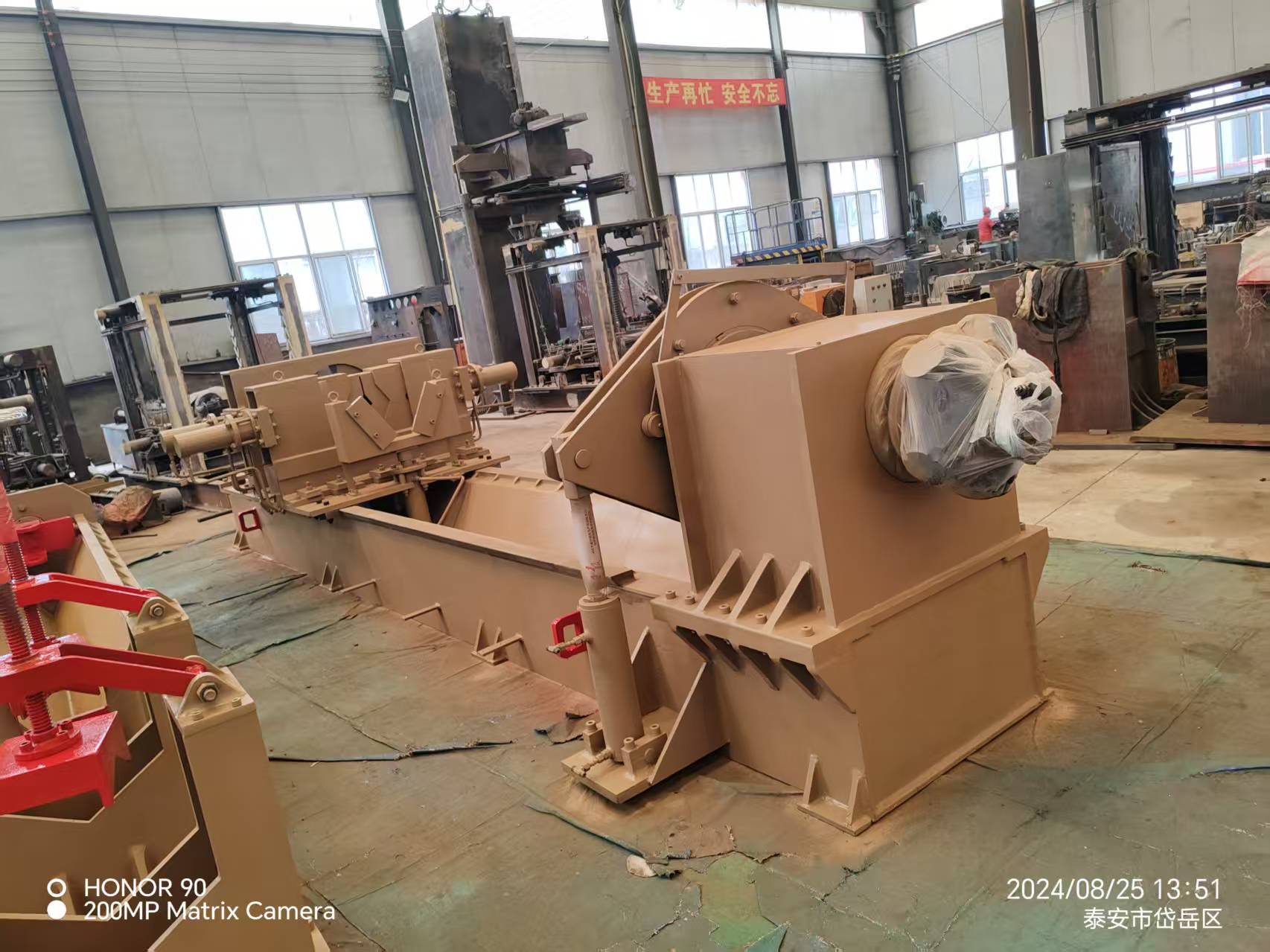 Estação compacta de desmantelamento de carneiro horizontal