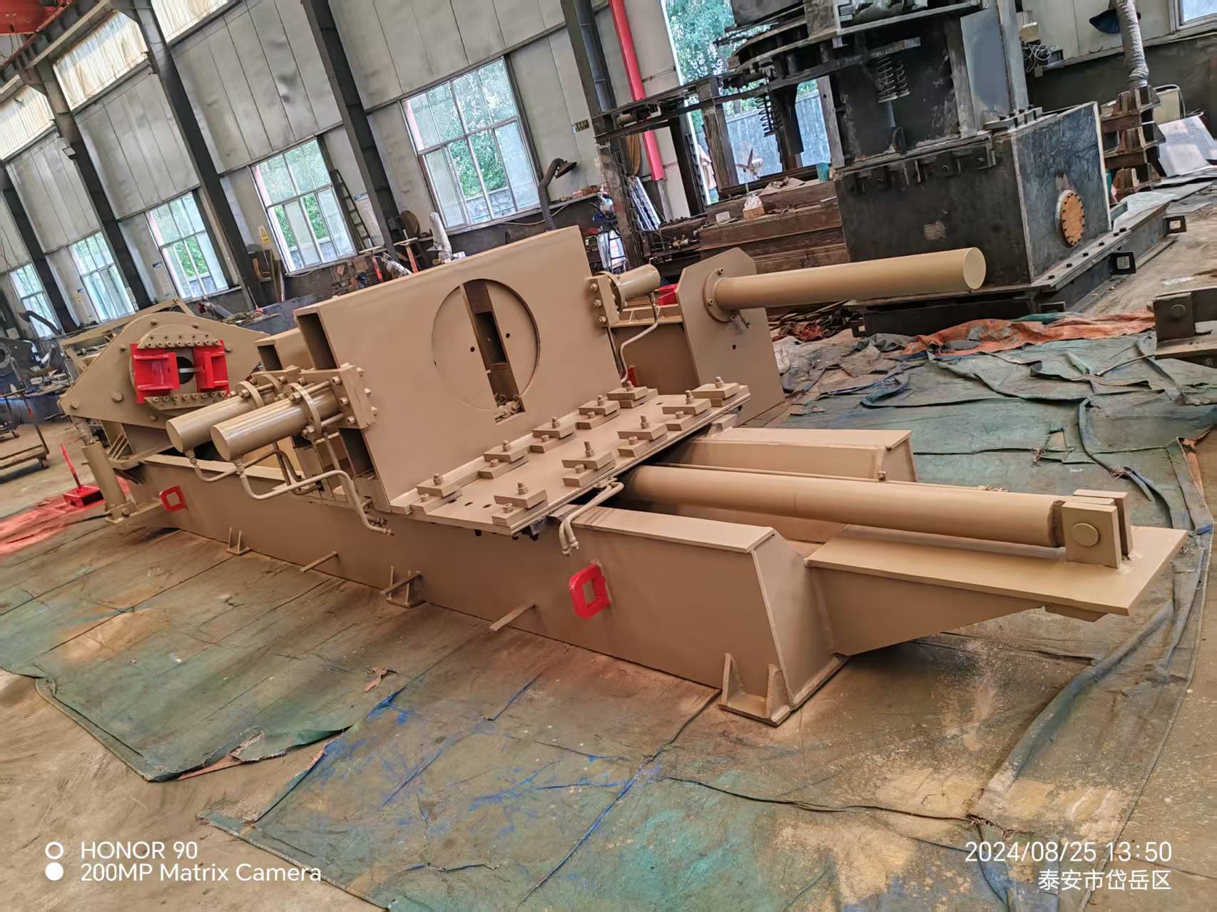 Мини-рабочая станция для обслуживания горизонтальных цилиндров