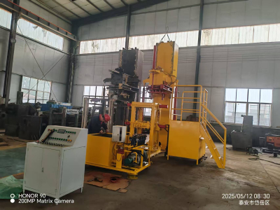 Vertical Cylinder Disassembly Equipmen