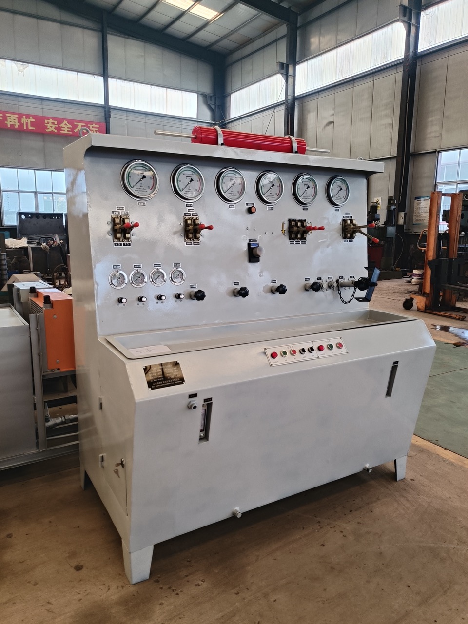Pressure Relief Valve Test Bench